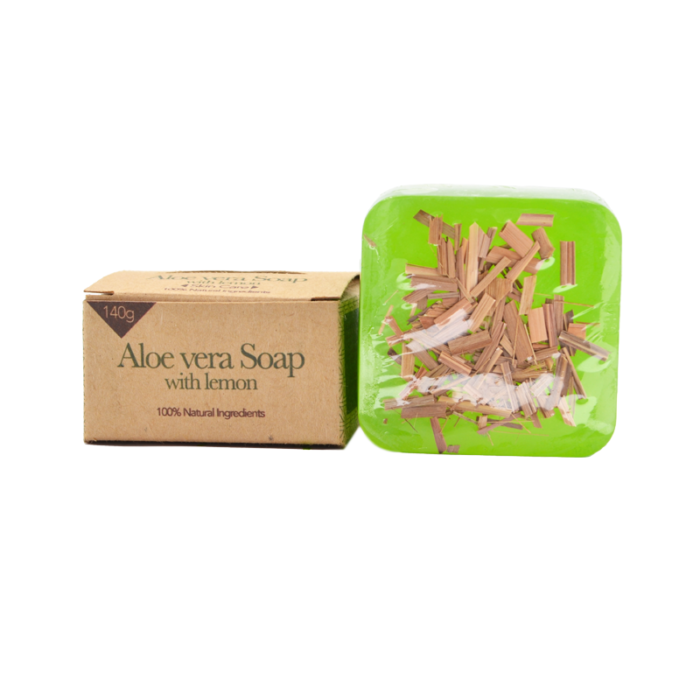 Africana Aloe Vera Soap with Lemon