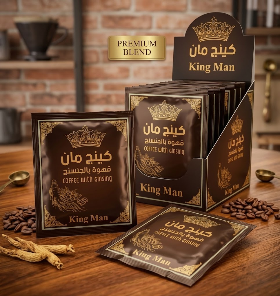 قهوة كينج مان بالجنسنج – King Man Coffee with Ginseng