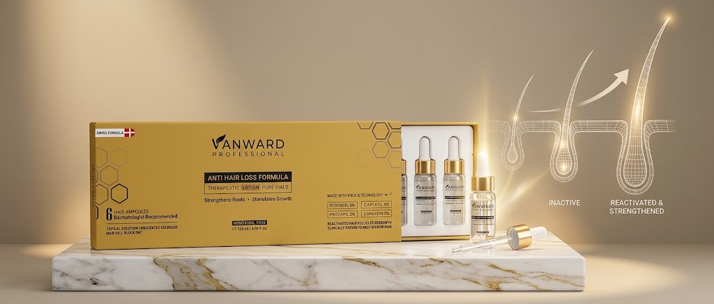 Vanward Anti hair loss Ampoules - Image 3